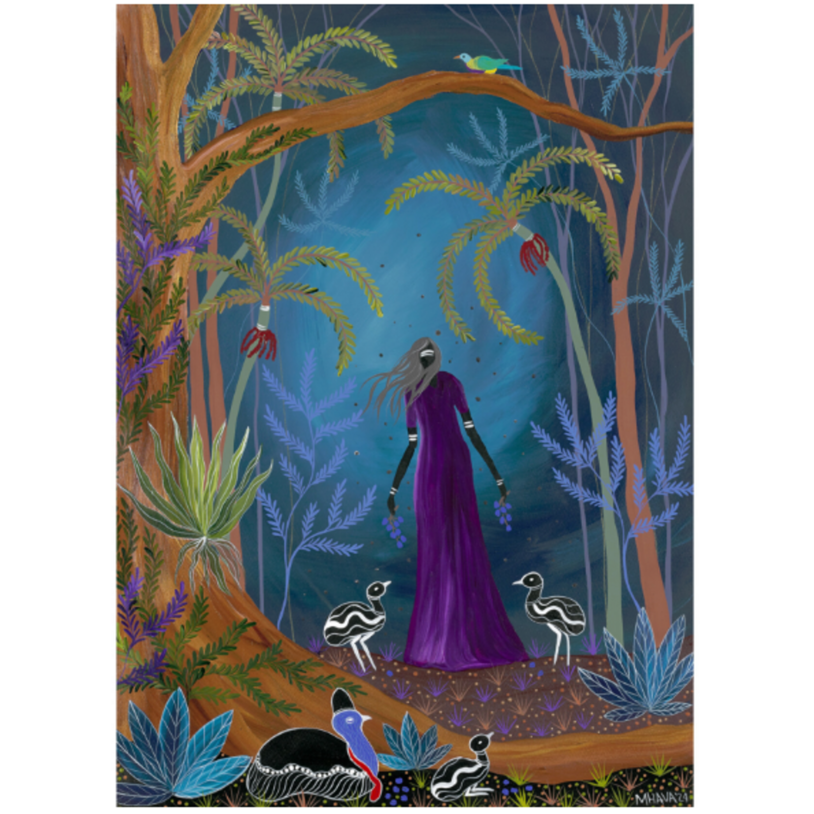 Melanie Hava,  Quandong Feast | Open Edition Print