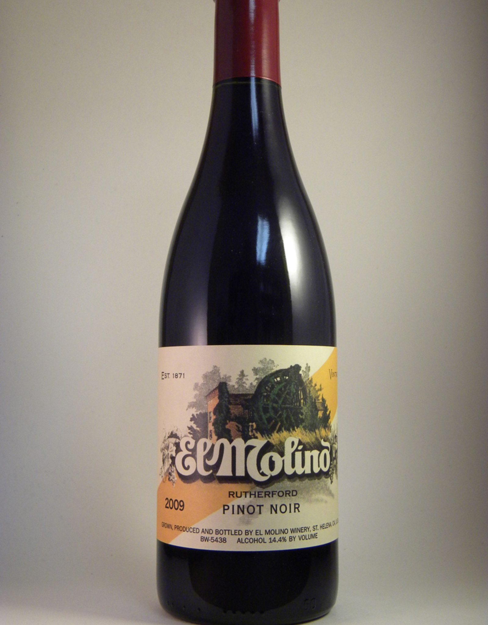 El Molino El Molino Pinot Noir Rutherford Napa 2020
