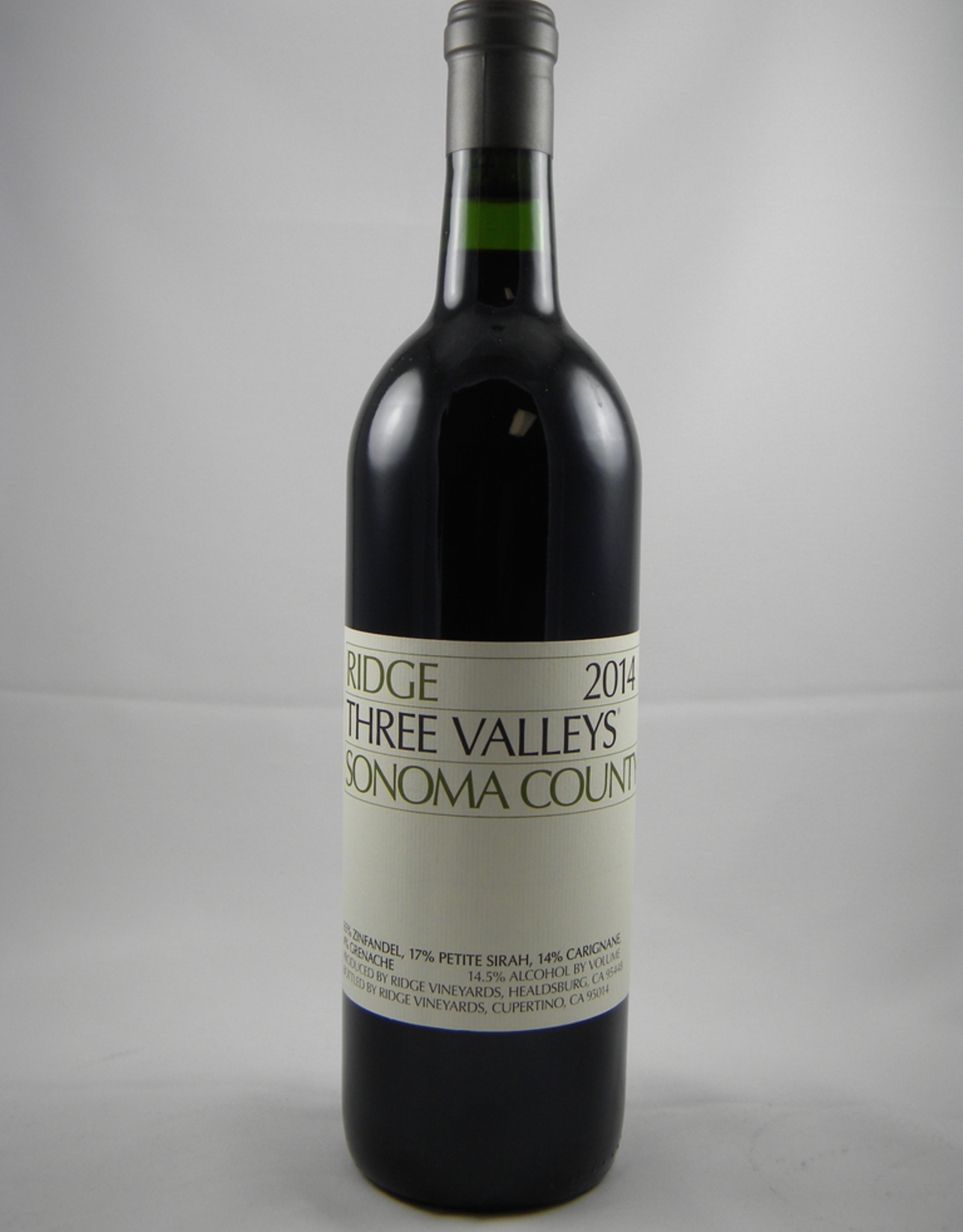 Ridge Ridge Three Valleys Sonoma County 2022