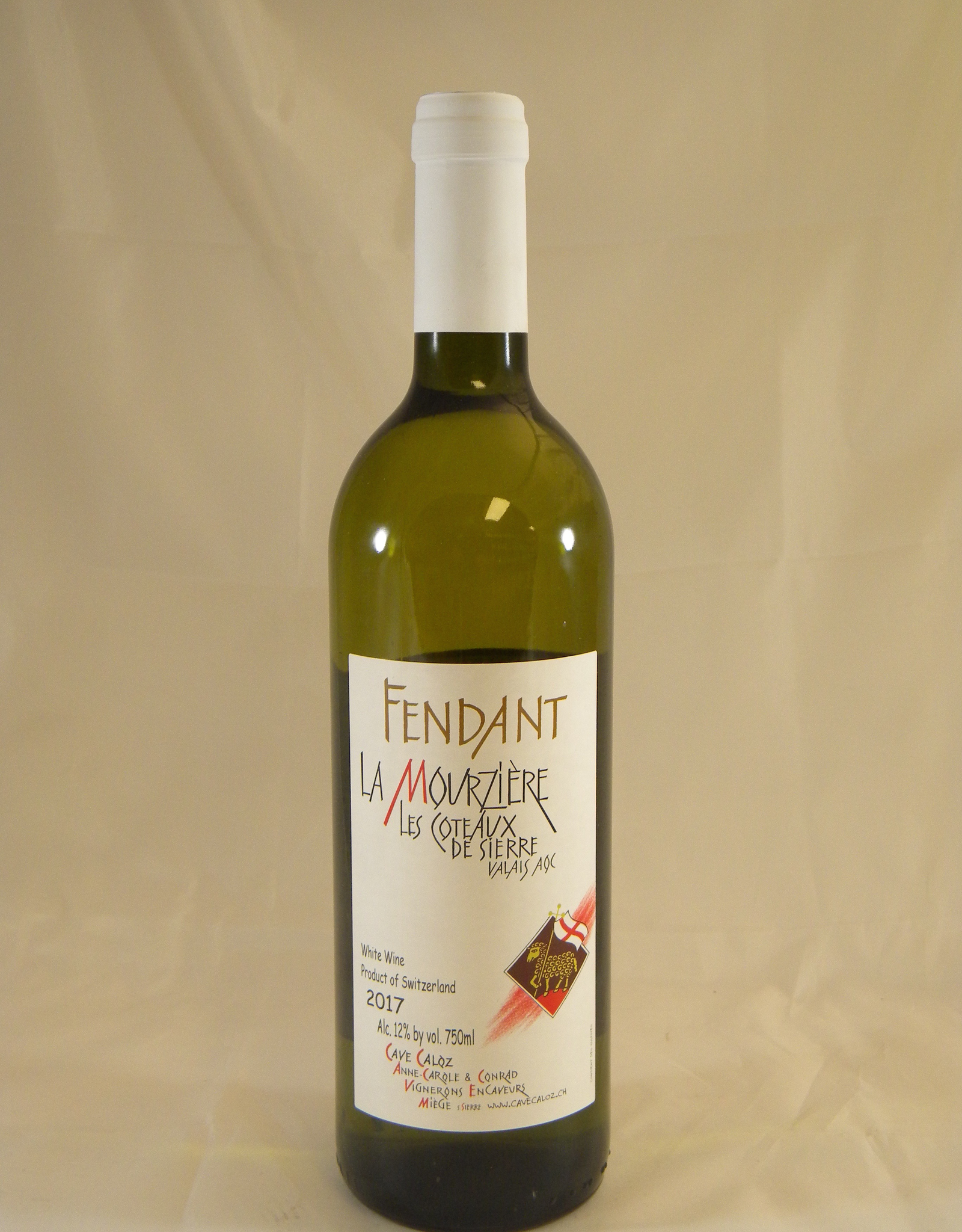 Cave Caloz Fendant La Mourziere Valais 2022
