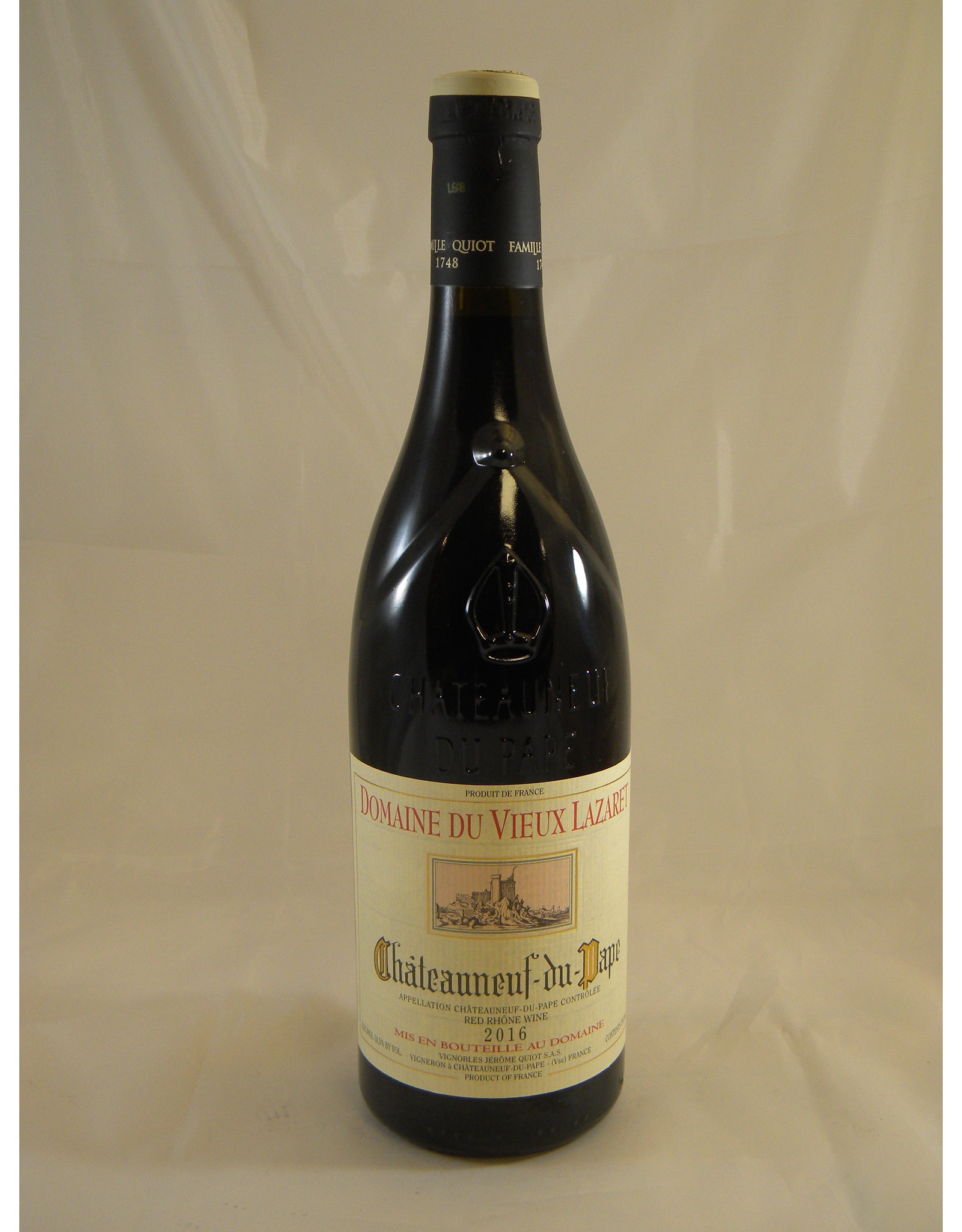 Dom Du Vieux Lazaret Chateauneuf Du Pape 16 Bird Rock Fine Wine