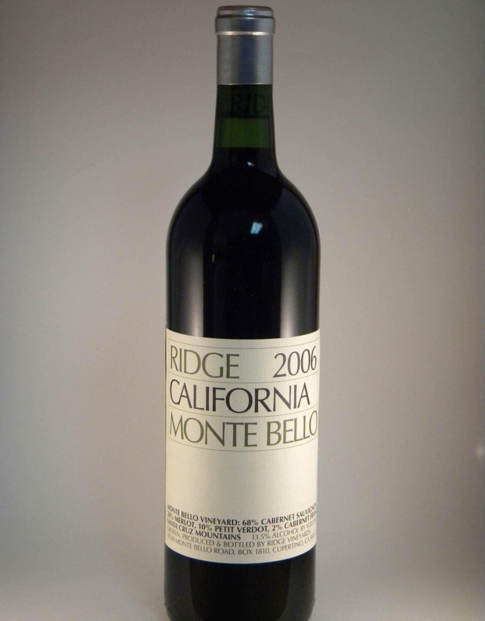 Ridge Ridge Monte Bello Santa Cruz 2022