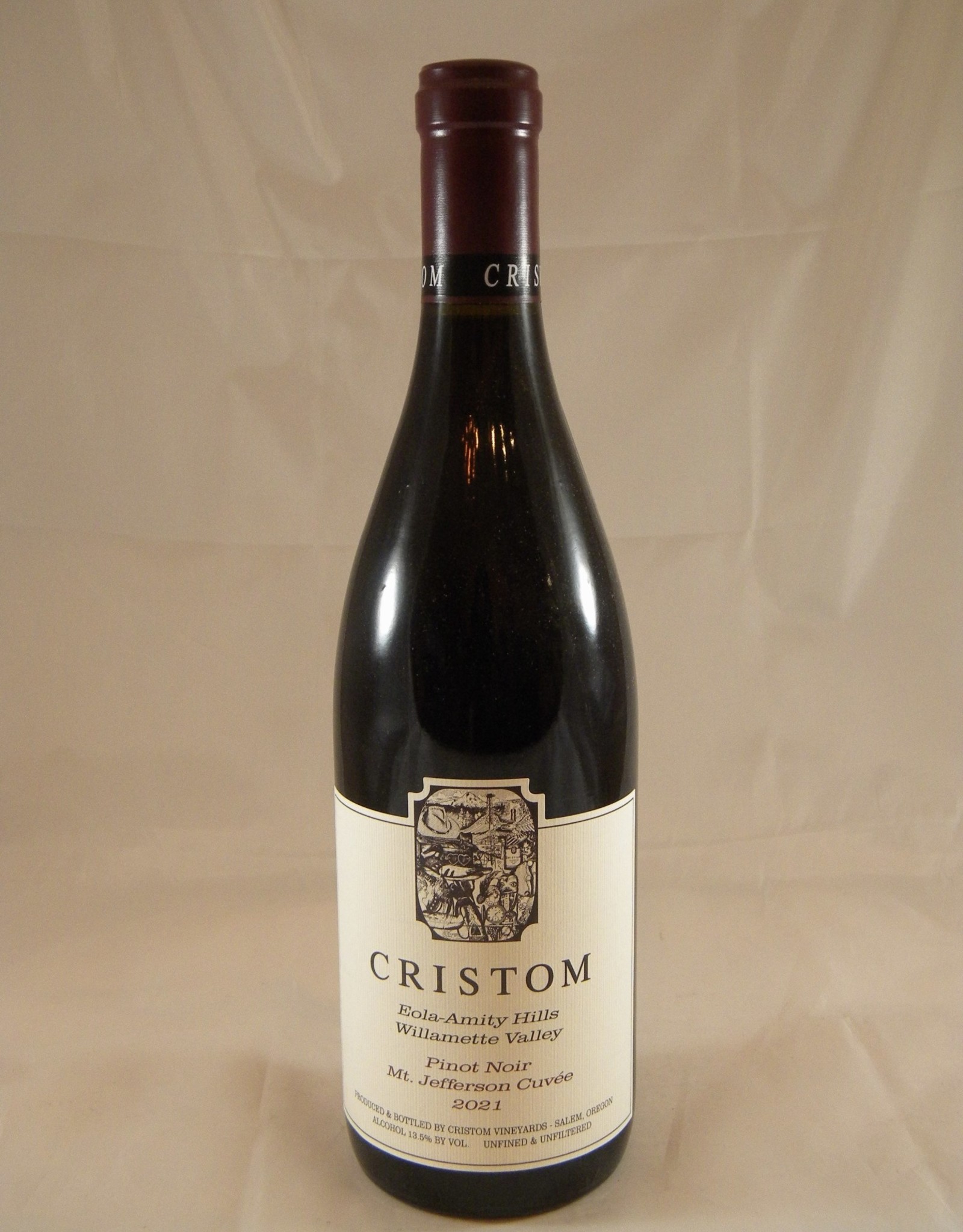 Cristom Pinot Noir Willamette Valley Mt Jefferson Cuvee 2021