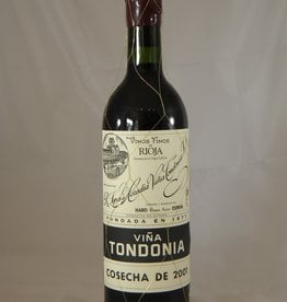 R Lopez de Heredia Rioja Gran Reserva Vina Tondonia 2001