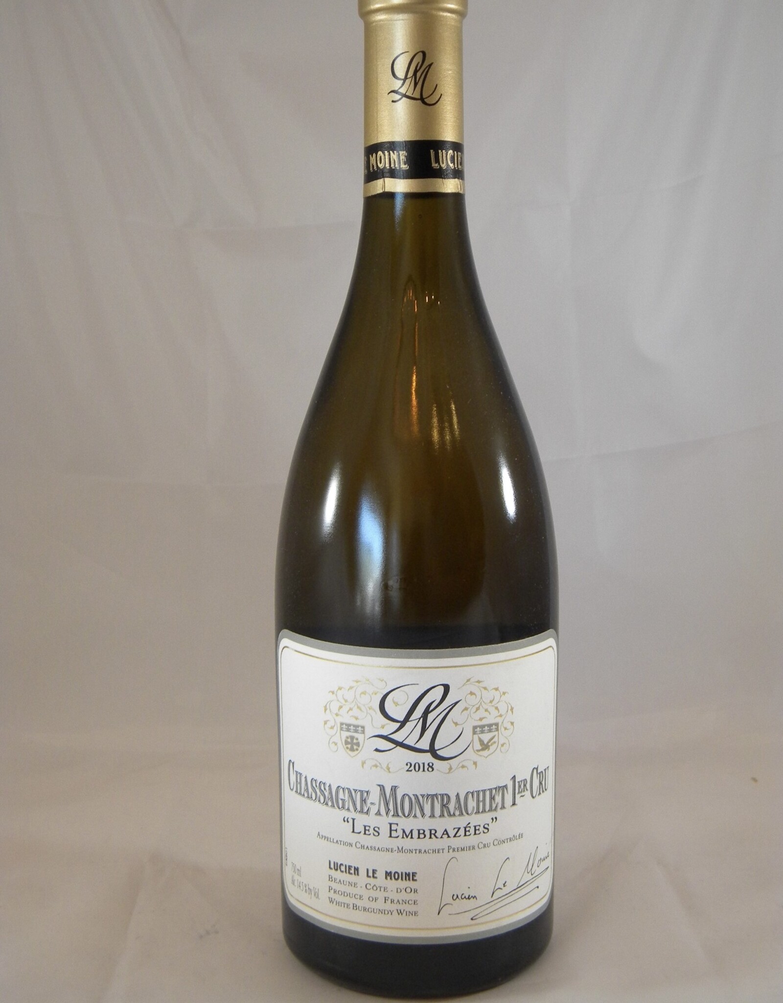 Lucien Le Moine Chassagne Montrachet Les Embrazées 1er Cru 2020