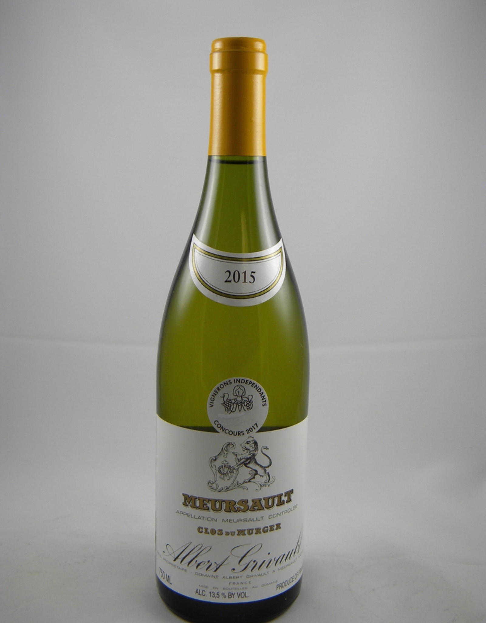 Albert Grivault Meursault Clos du Murger 2022