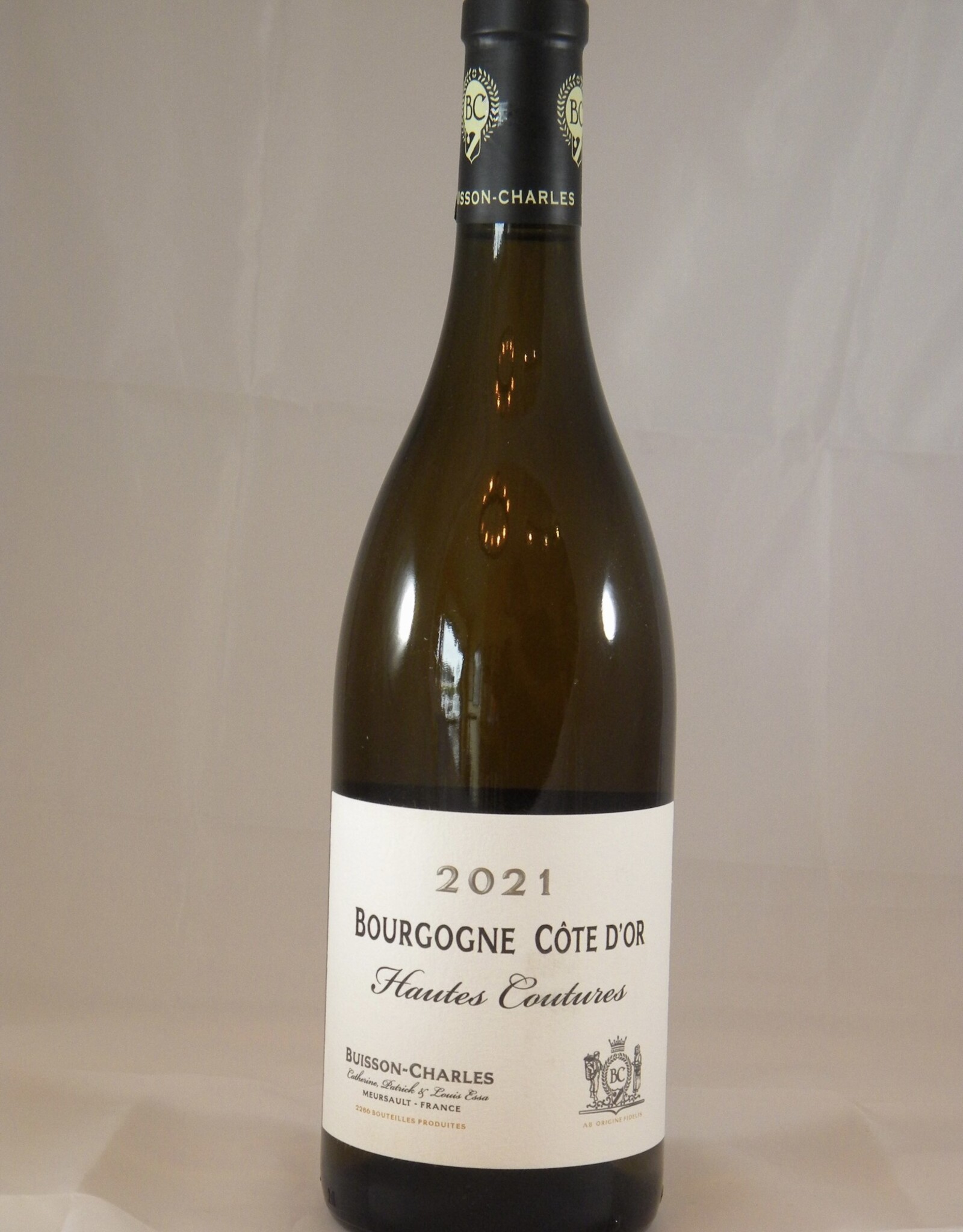 Buisson Charles Bourgogne Blanc Hautes Coutures 2021
