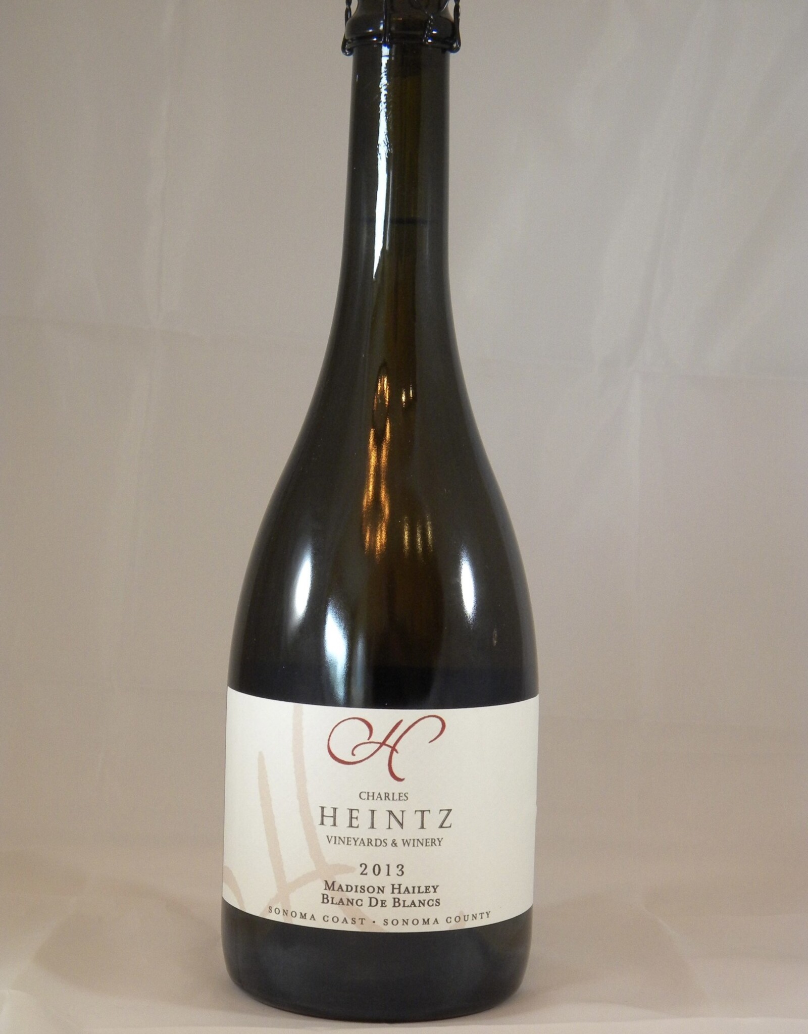 Charles Heintz Blanc de Blancs Sonoma Madison Hailey 2013