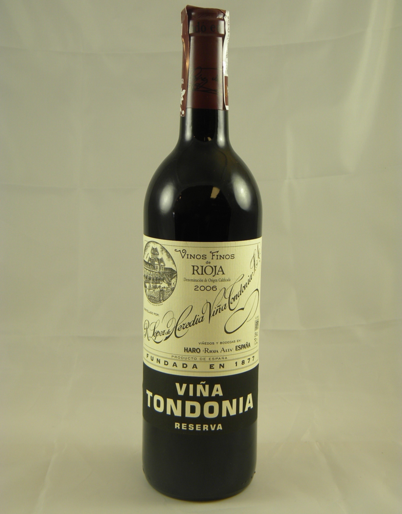 Lopez de Heredia R Lopez de Heredia Rioja Reserva Vina Tondonia 2012