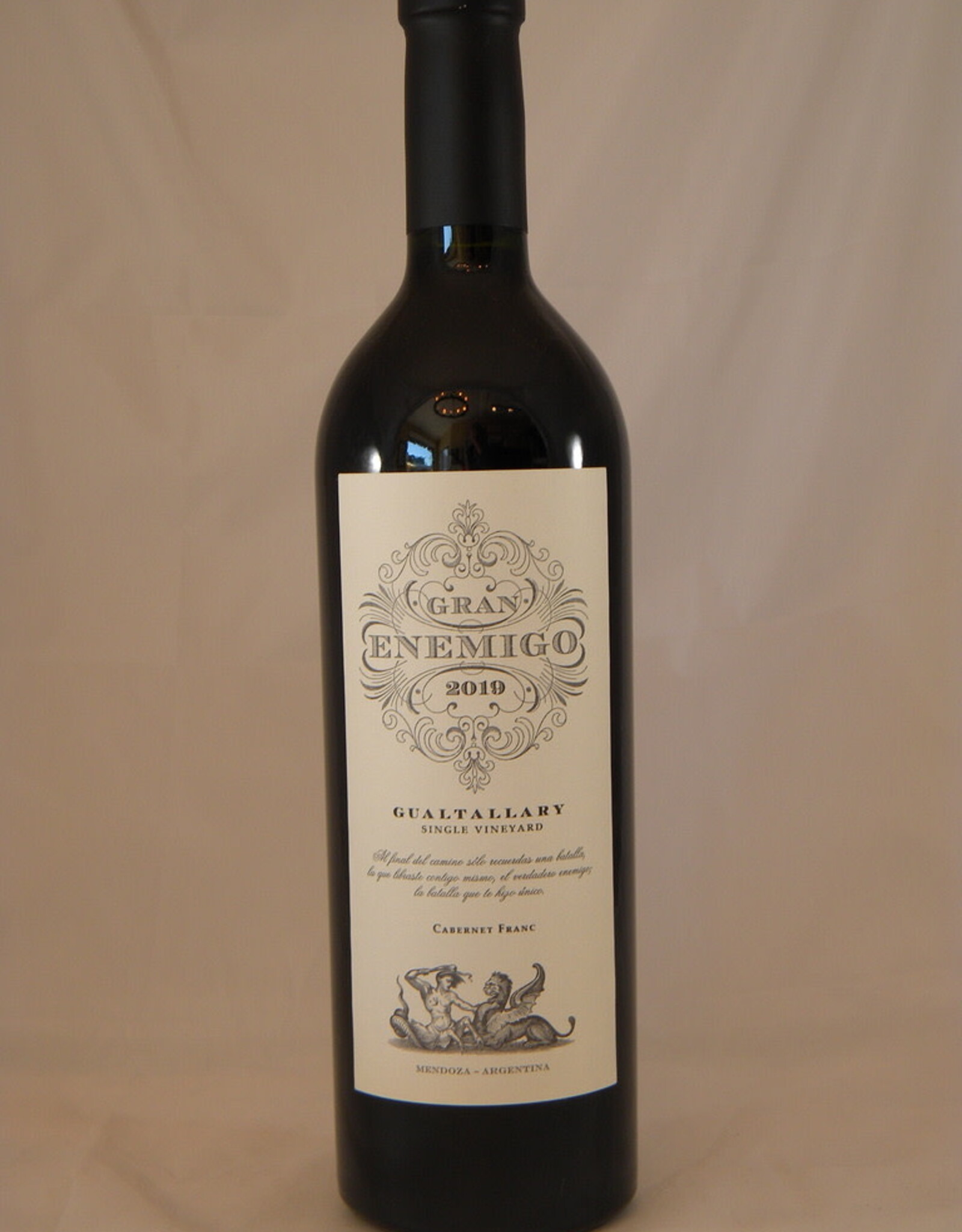 El Enemigo Cabernet Franc Gualtallary Gran Enemigo 2020