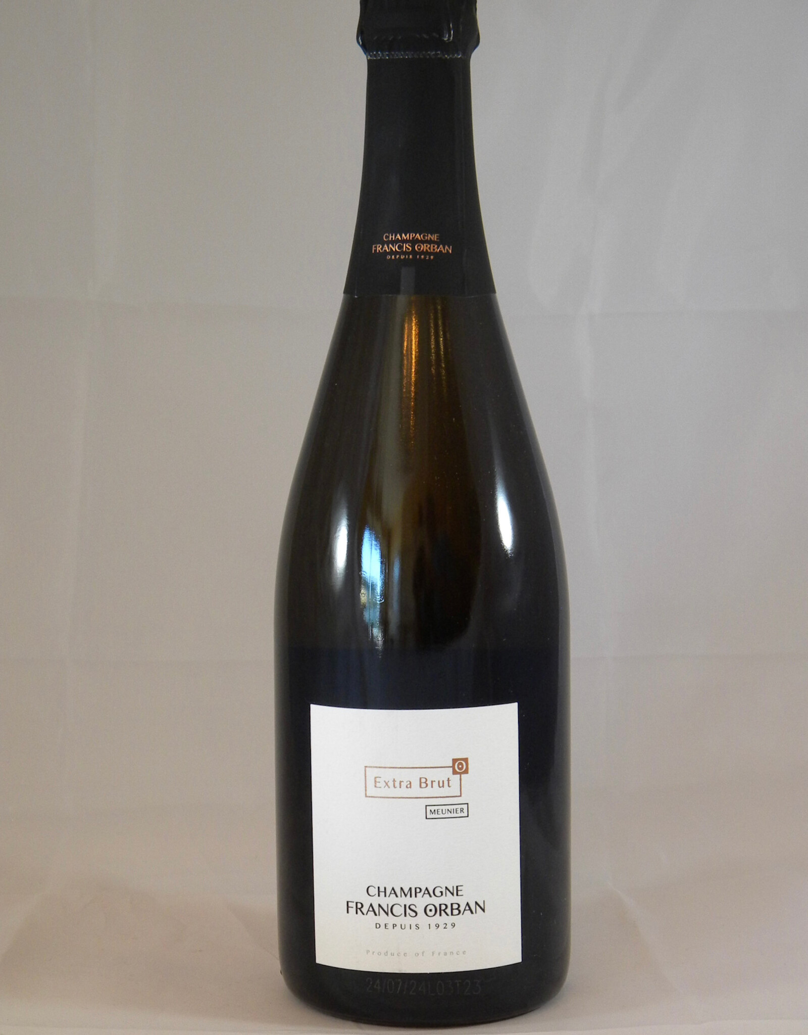 Francis Orban Champagne Extra Brut Meunier NV