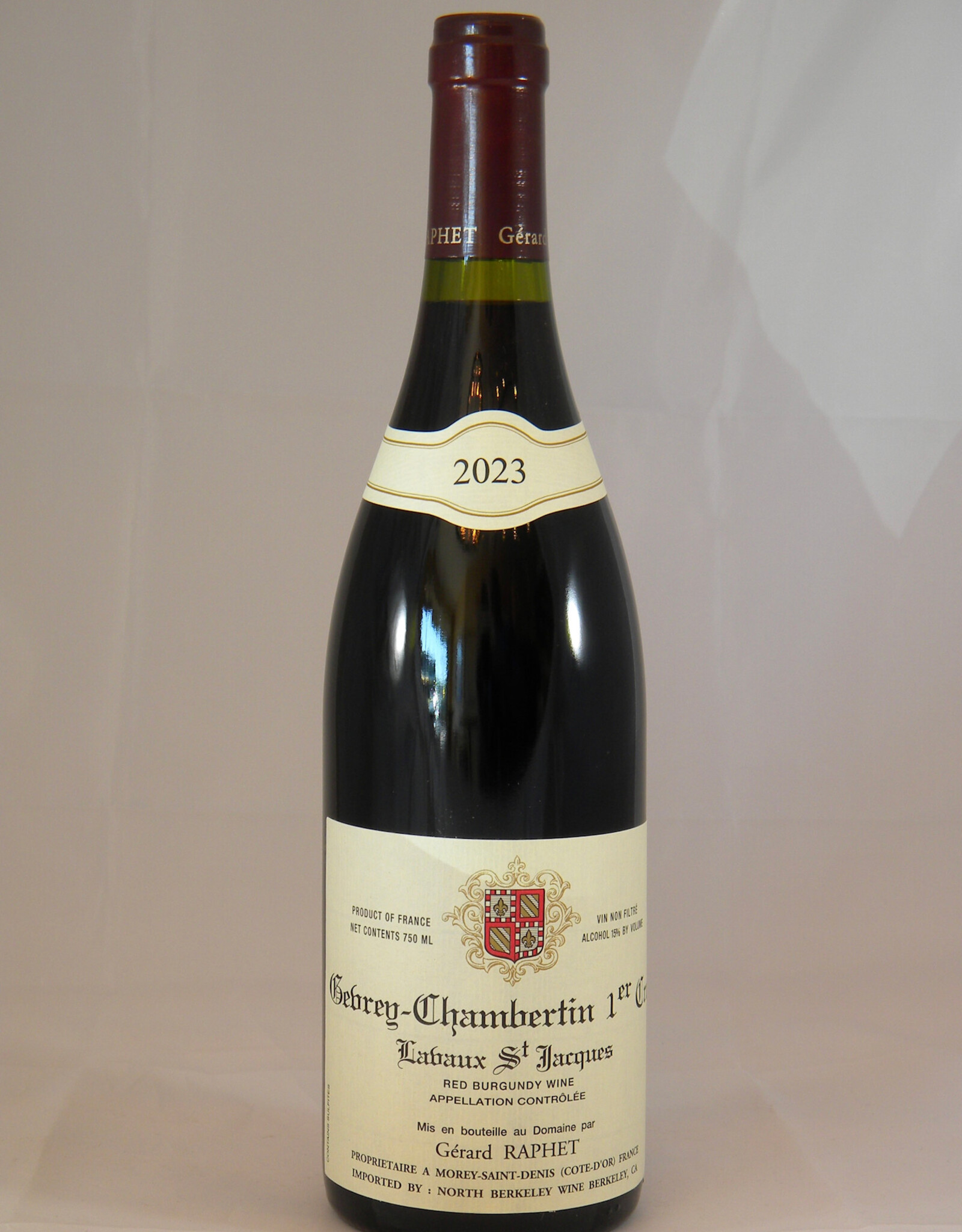 Raphet Gevrey Chambertin Lavaux St Jacques 1er Cru 2023