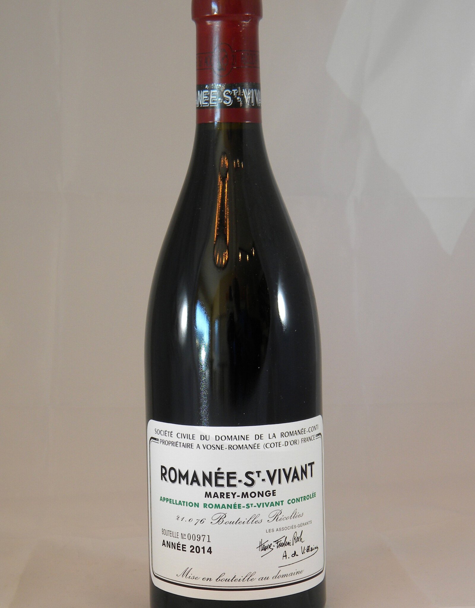 Domaine de la Romanee Conti Romanee St Vivant 2014