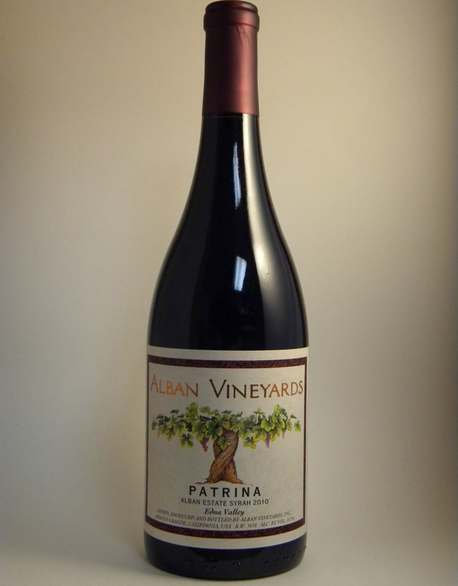 Alban Alban Syrah Edna Valley Patrina 2021