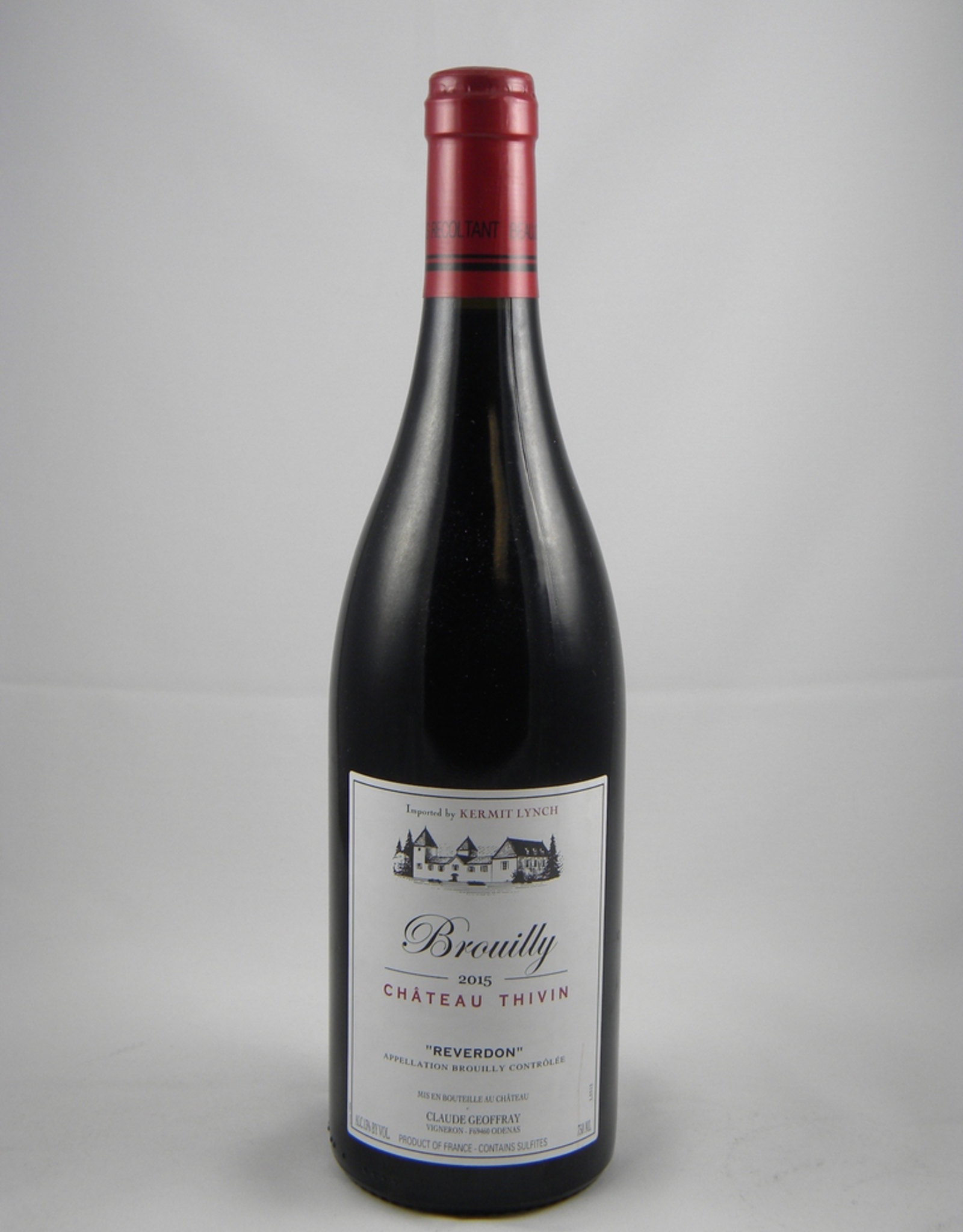 Thivin Chateau Thivin Brouilly Reverdon 2024