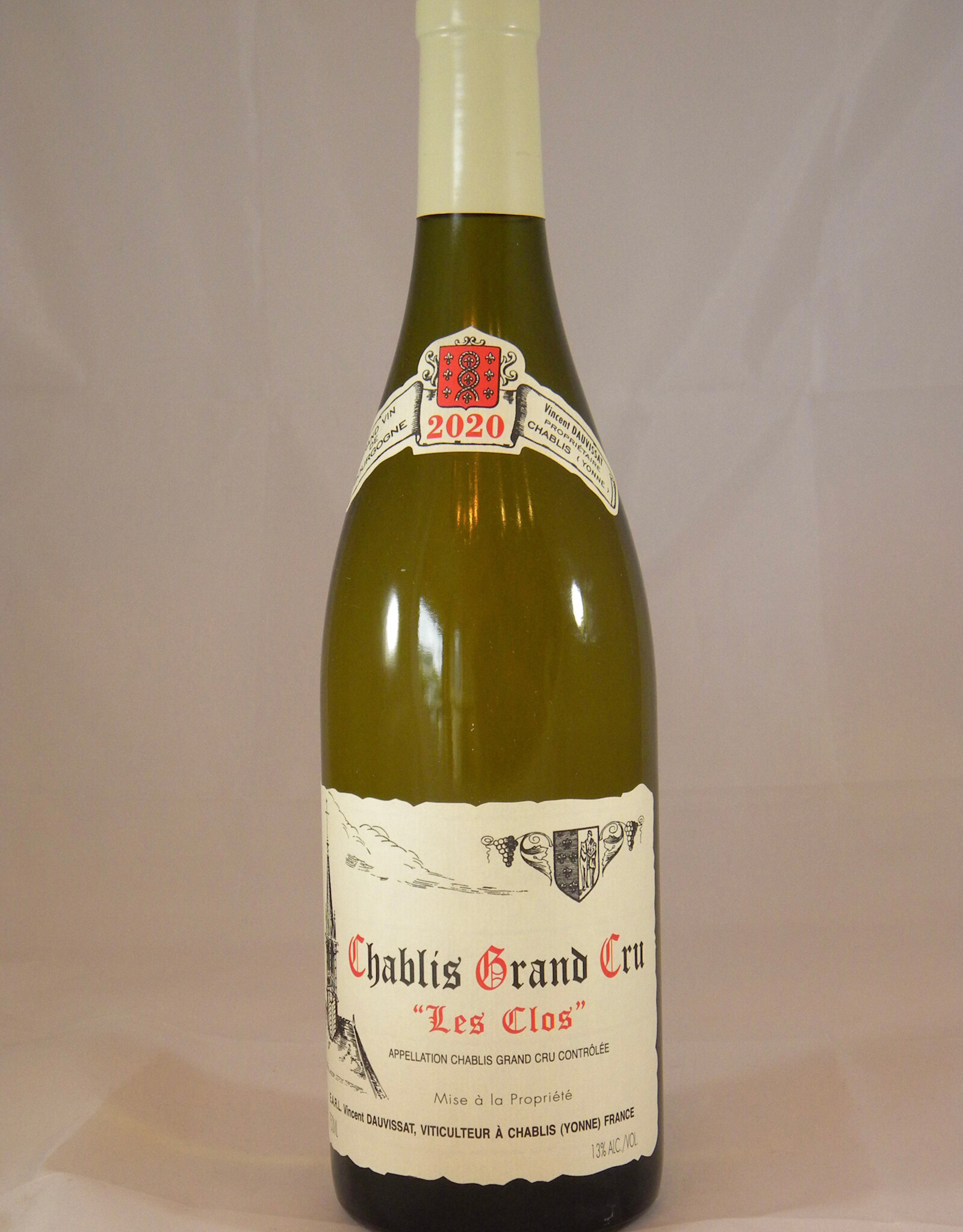 Vincent Dauvissat Chablis Les Clos Grand Cru 2020