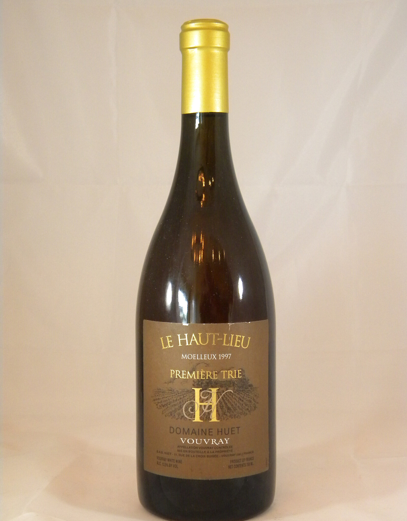 Huet Vouvray Moelleux 1ere Trie Le Haut Lieu 1997