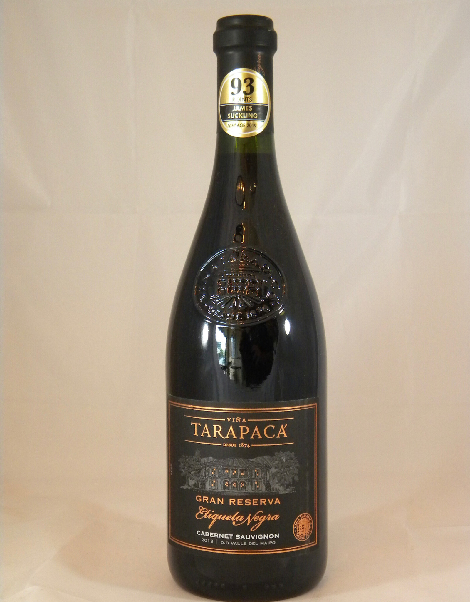 Tarapaca Cabernet Sauvignon Gran Reserva Etiqueta Negra 2019