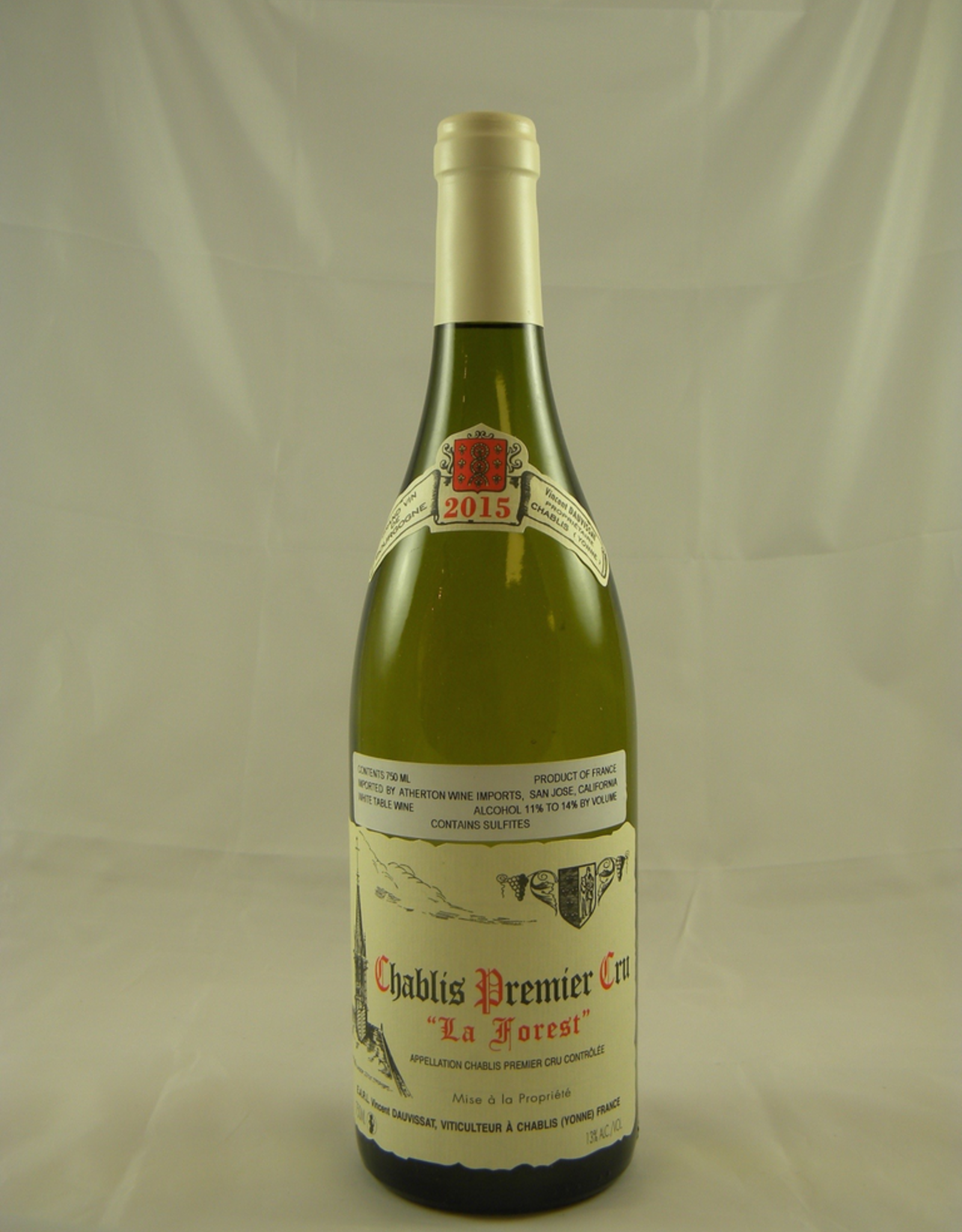 Vincent Dauvissat Chablis 1er Cru La Forest 2020