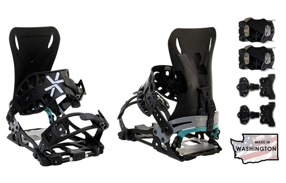 Karakoram Nomad + Split Interface Snowboard Binding - Women's 2022