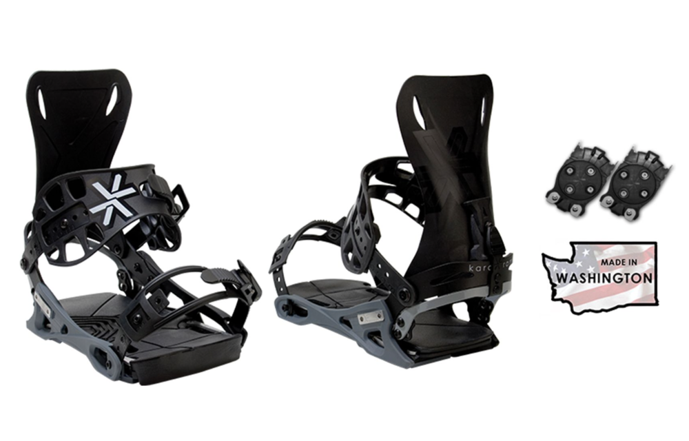 Karakoram Connect Free Range + Quivers Connect Snowboard Bindings 2022