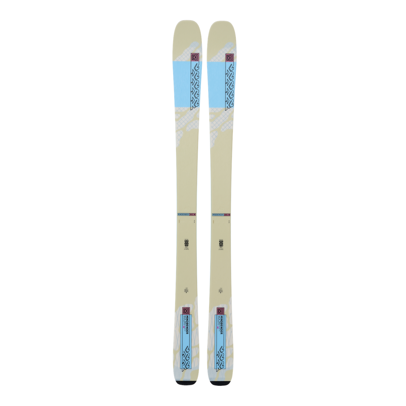 K2 Mindbender 90 C W Skis - Women's 2024