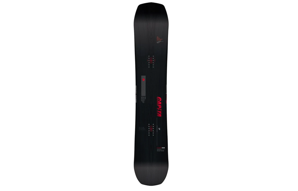 Capita Black Snowboard of Death Wide Snowboard 2024