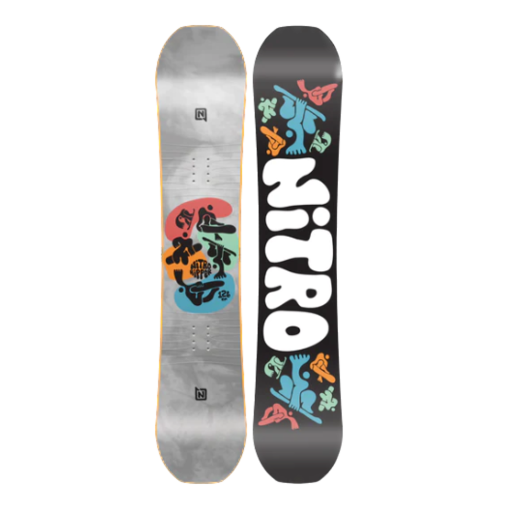 tavola snowboard bambino NITRO RIPPER YOUTH orange, FLAT/rocker 