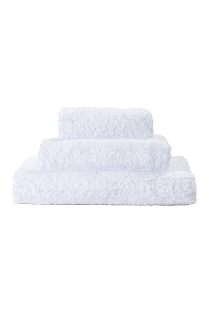 Abyss Super Pile Bath Towels & Mats - White