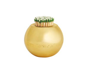 AERIN AERIN GOLD SPHERE MATCHSTRIKER