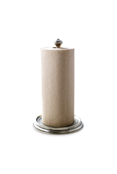 MATCH PEWTER PAPER TOWEL HOLDER