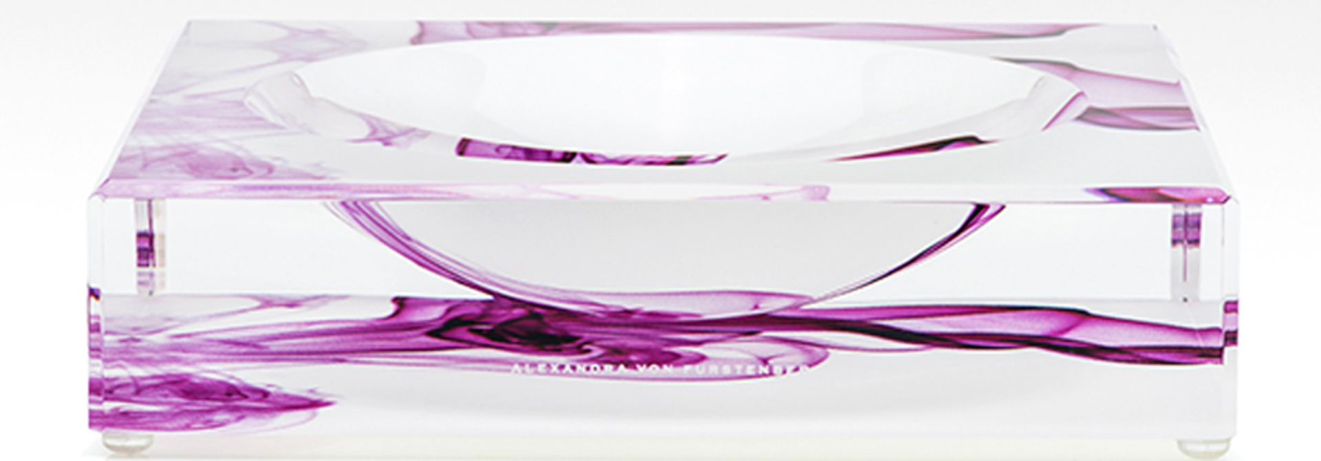 AVF LARGE MAGENTA SMOKE CANDY BOWL