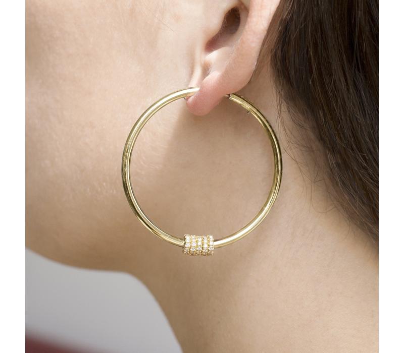 SPINELLI KILCOLLIN ☆ Micro Hoop ピアス 内径9㎜ ※片耳 (spinelli