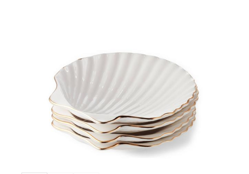 AERIN AERIN SHELL APPETIZER PLATES