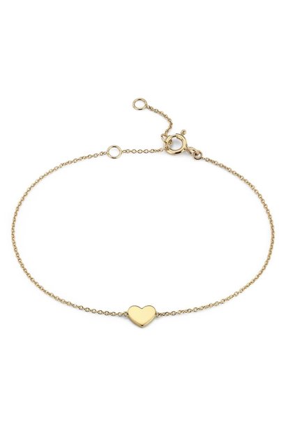 BRACELET/MINI HEART 18K