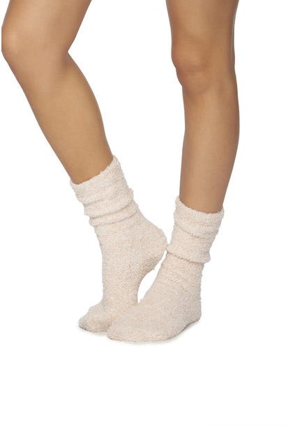 Barefoot Dreams CALCETINES COZYCHIC BAREFOOT en Cream & Stone