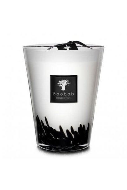 FEATHERS BLACK MAX 24 CANDLE