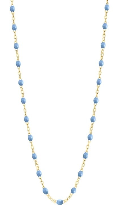 GIGI CLOZEAU GIGI CLASSIC NECKLACE 16.5-SKY - LONGORIA COLLECTION