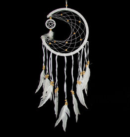 DC112, Dream Catcher 1/2 moon with tiny circle