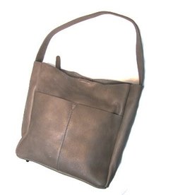 Leather Handbag, Shoulder Shopper tote