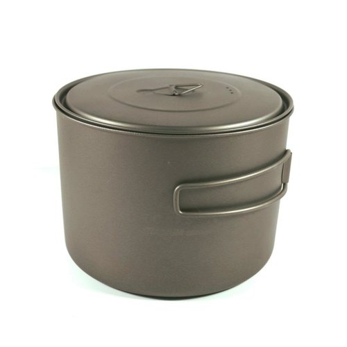 TOAKS Toaks Titanium Pot With Lid 1600ml TOAKS Toaks Titanium Pot With Lid 1600ml
