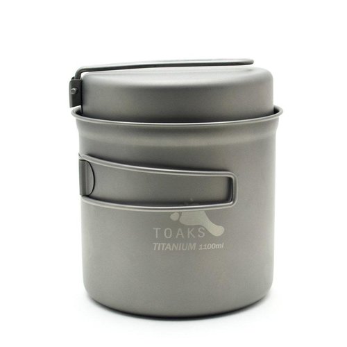 TOAKS Toaks Titanium Pot With Frypan 1100ml