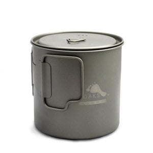 TOAKS Toaks Light Titanium Pot With Lid 650ml