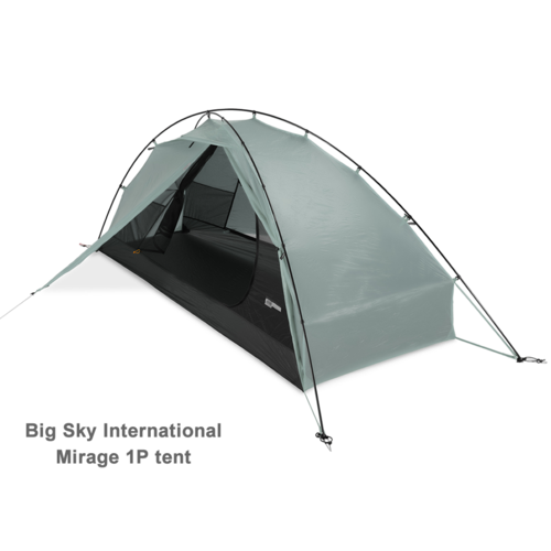 BIG SKY Big Sky Mirage 1 Person Hybrid Tent BIG SKY Big Sky Mirage 1 Person Hybrid Tent