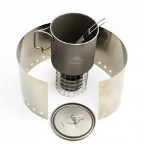 TOAKS Toaks Titanium Alcohol Cook System With 650ml Pot TOAKS Toaks Titanium Alcohol Cook System With 650ml Pot