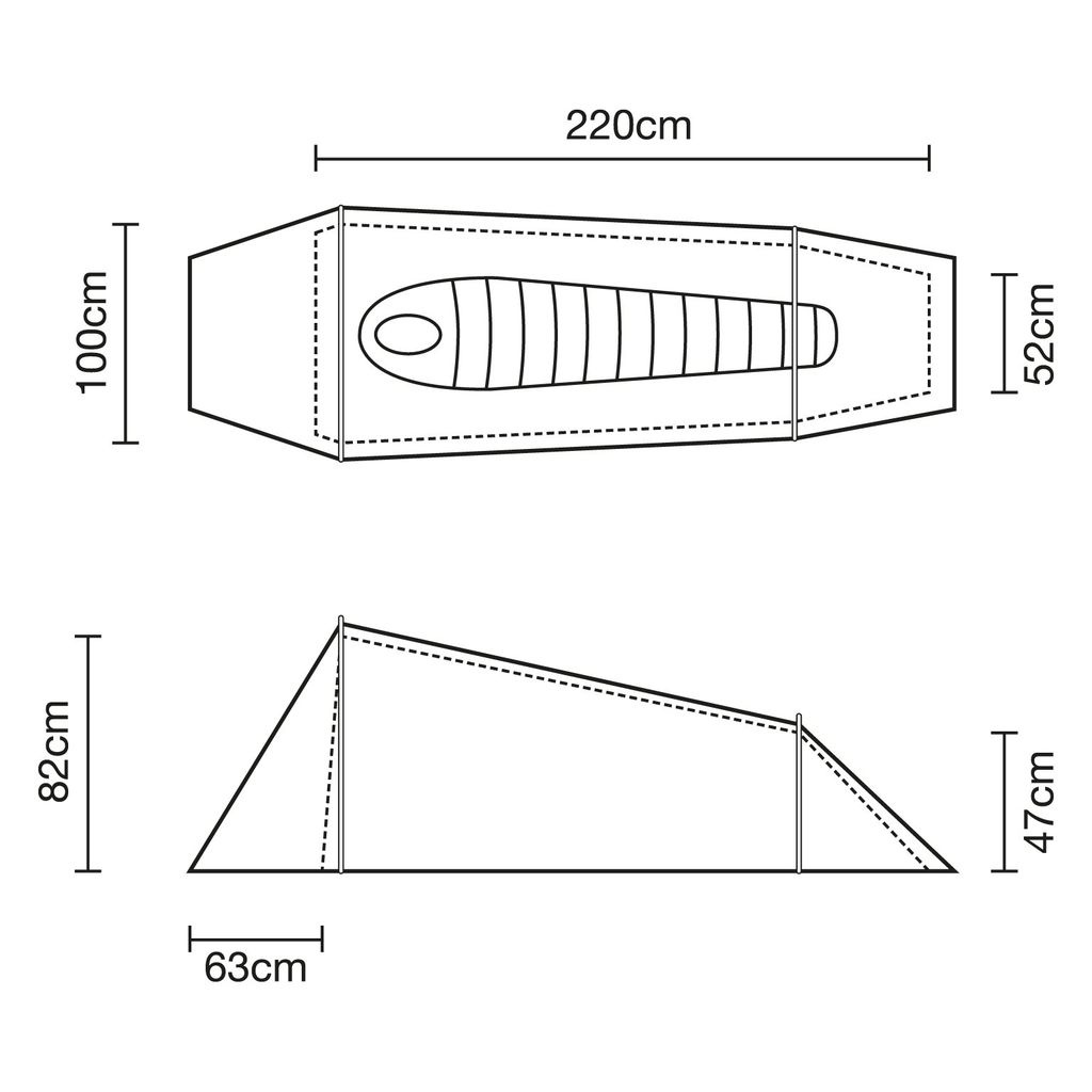 TERRA NOVA STARLITE 1 TENT 