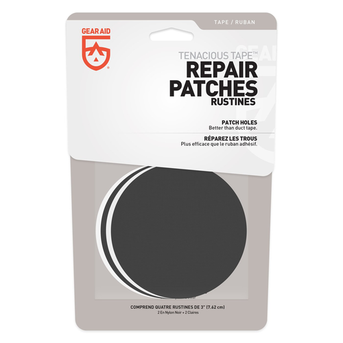 Gear Aid Gear Aid Tenacious Tape Repair Patches Black Gear Aid Gear Aid Tenacious Tape Repair Patches Black