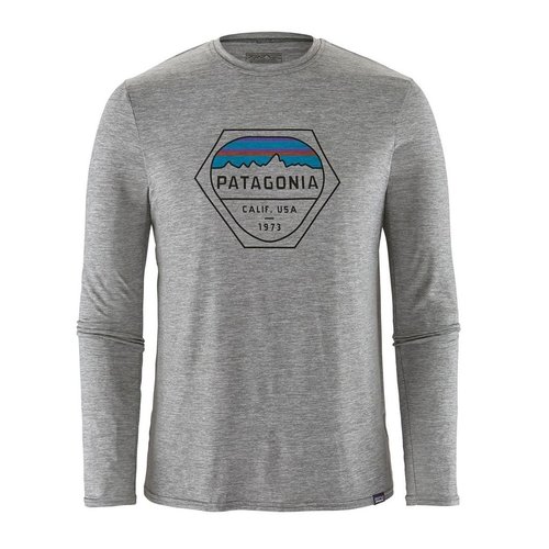 PATAGONIA PATAGONIA CAP DAILY GRAPHIC LONG SLEEVE T-SHIRT MEN’S PATAGONIA PATAGONIA CAP DAILY GRAPHIC LONG SLEEVE T-SHIRT MEN’S