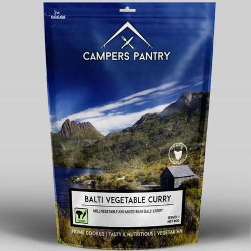 CAMPERS PANTRY Campers Pantry Balti Vegetable Curry - Single Serve CAMPERS PANTRY Campers Pantry Balti Vegetable Curry - Single Serve
