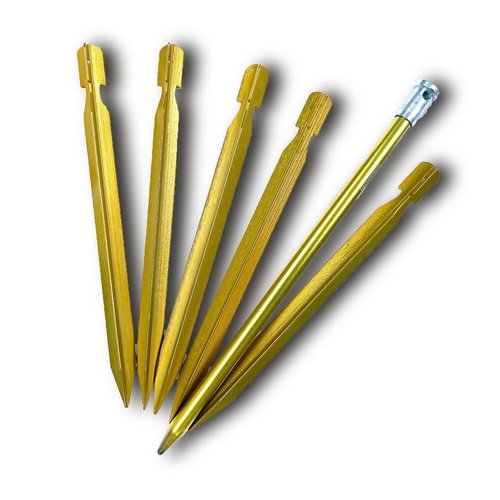 Six Moon Designs SIX MOON DESIGNS SINGLE 6 PIECE PEG SET Six Moon Designs SIX MOON DESIGNS SINGLE 6 PIECE PEG SET